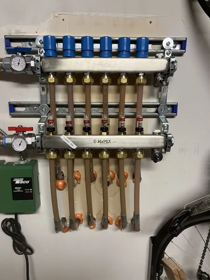 Plumber performing Leak Detection at a residential property in Mayfield